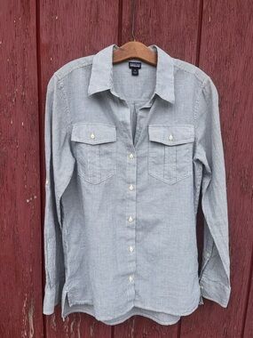 Patagonia Women’s Work Wear Pint Stripe Button-Down Shirt